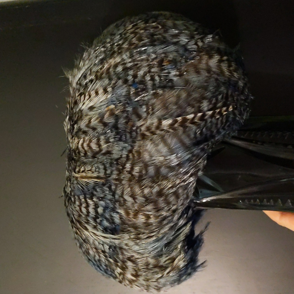 Saks Fifth Avenue feather hat